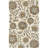 Elsberry Floral Hand-Tufted Wool Demin/Light Gray/Tan Area Rug-351079024