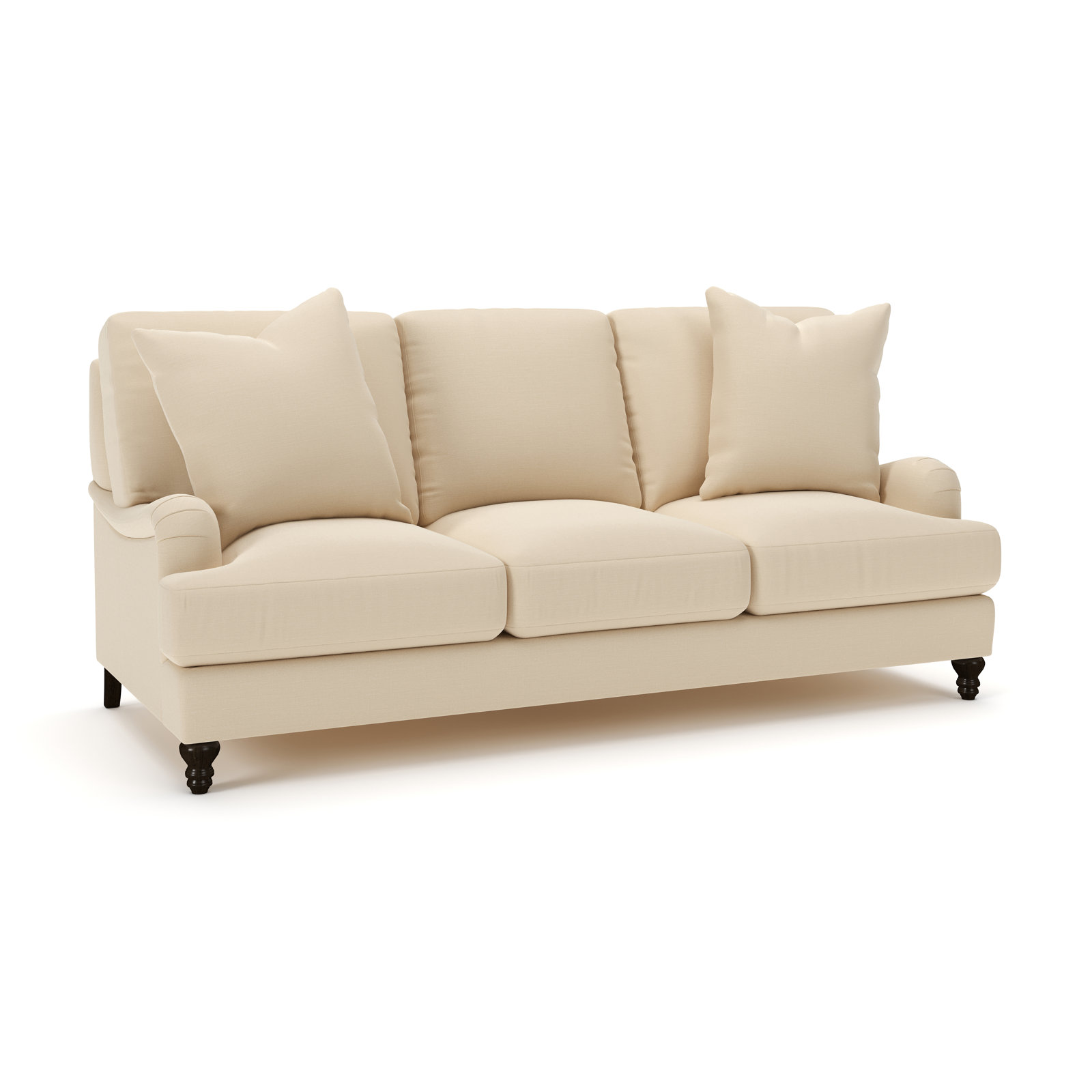 Walters 88'' Sofa, Canvas Flax Sunbrella® Canvas