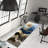 Bohemian Floral Pattern With Pile Soft Printed Rug Ideal for Enhancing Living Room or Bedroom Decor-654290883