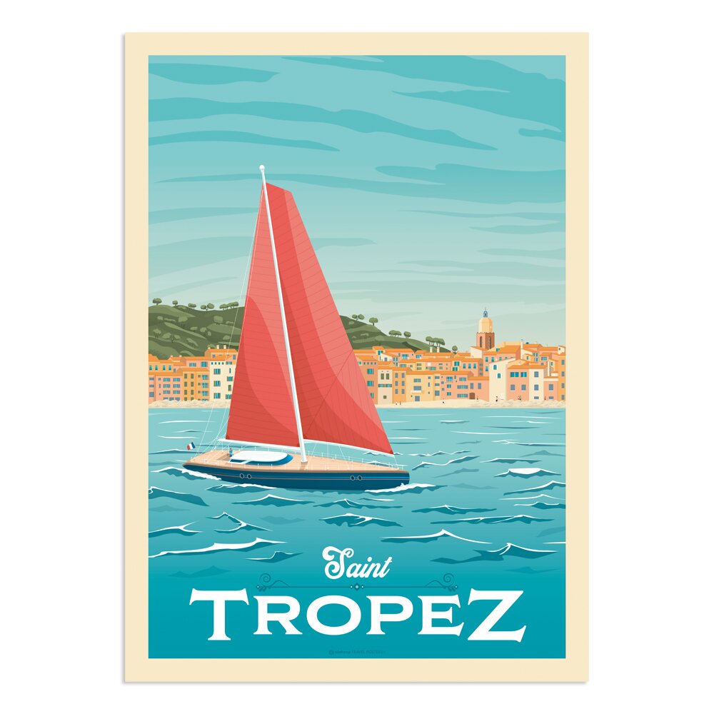 Poster Saint-Tropez