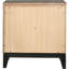 Table de chevet 2 tiroirs Grey Oak