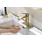 Single-Hole Single-Handle Bathroom Faucet With Drain Assembly-122282124