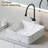 Bathroom Vessel Sink With Faucet, Drain Assembly