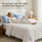 Summer Cooling Comforter, All-Season Silky Smooth Lightweight & Breathable Quilt for Hot Sleepers with Q-Max 0.45 Technology, Temperature Regulating White Cooling Blanket for Night Sweating Relief, Available in Twin-1582745954