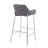 Cassiopeia Fixed-Height Faux Leather Bar & Counter Stool with Metal Legs-276000886-276000891-276000893