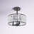 Abbey Crystal Semi Flush Mount-2036094928