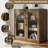32"W Sideboard with Adjustable Shelves and Glass Doors-326792221
