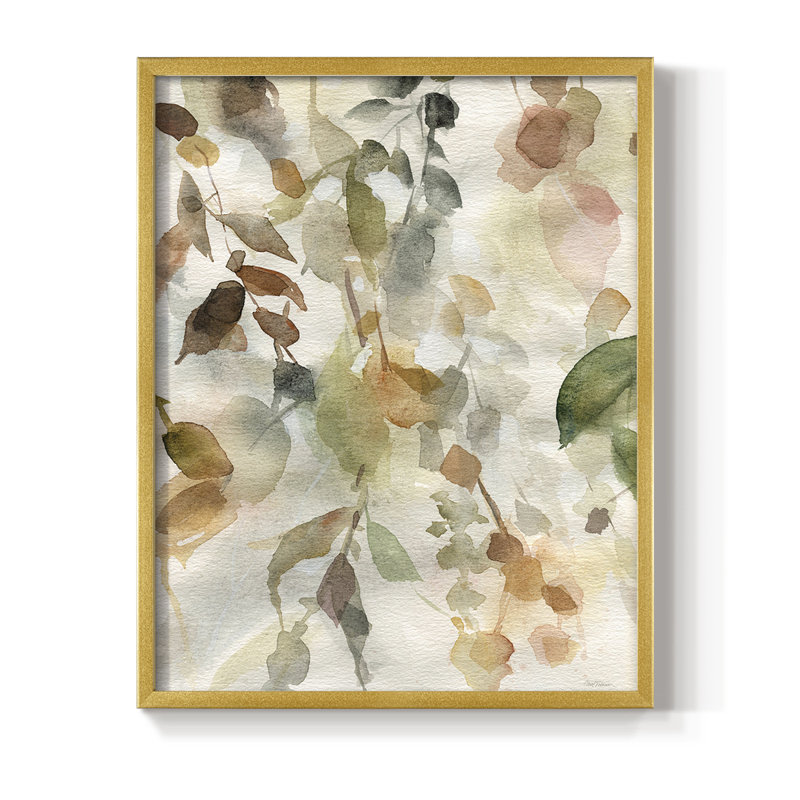 Cascading Nature II, reproduction encadrée - bois massif, H 20 po x l 16 po