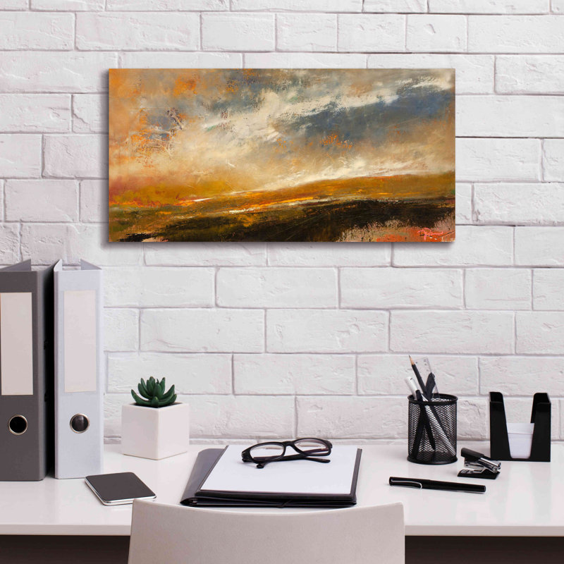 «Last of the green» par Patrick Dennis, art mural sur toile giclée, H 12 po x l 24 po x P 0,75 po