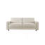 Ensemble de canapé modulaire moderne en velours côtelé minimaliste, beige, doux et confortable pour un usage quotidien