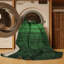 Tapis contemporains vert émeraude lavable à la machine 1776-909011041