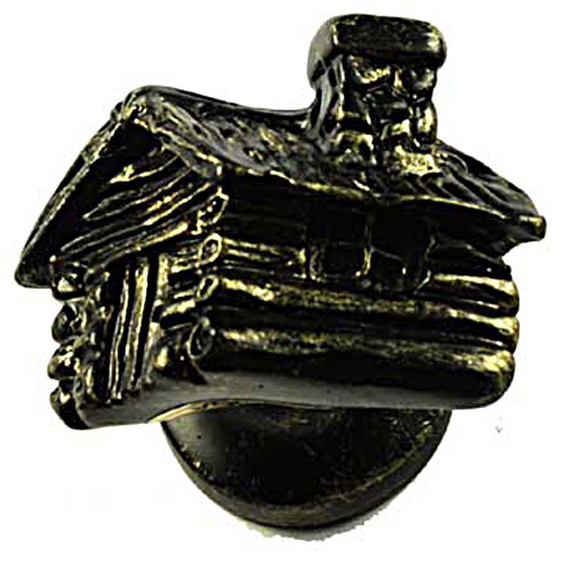 Poignée fantaisie Fishing Sportsman, Bronze noir