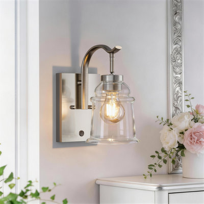 Gimbya 5''W Dimmable Nickel Iron Adjustable Light Direction Etl Wall Sconces