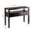 Jasso Console Table, two drawer, lower shelf, Espresso 29.81'' H X 39.87'' W X 16.09'' D