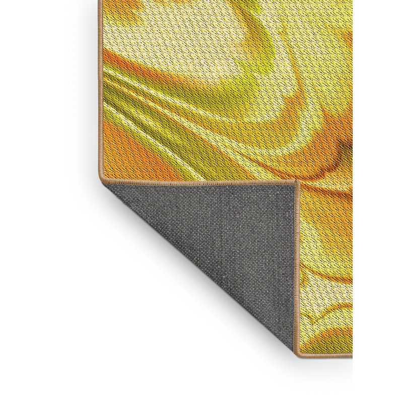 Abstract Indoor Rug, Rectangle 2' x 3'