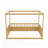 Wood Canopy Bed Frame-980100506-980100505