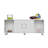 2-Door Storage Bench with Open Cubbies