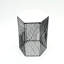 Ensemble de 2 tables d'appoint Sleek Hexagon