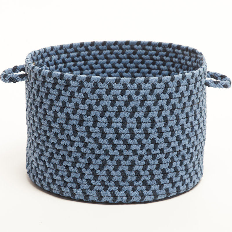 Panier en tissu Bar Harbor, H 12 po x l 18 po x P 18 po, 65 pintes, Rouge