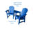 Kleinman 2-Chair Dining Table Settee-1351565697