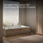 Baignoire de trempage encastrée en acrylique 72 po. X 36 po. Archer®-13238516