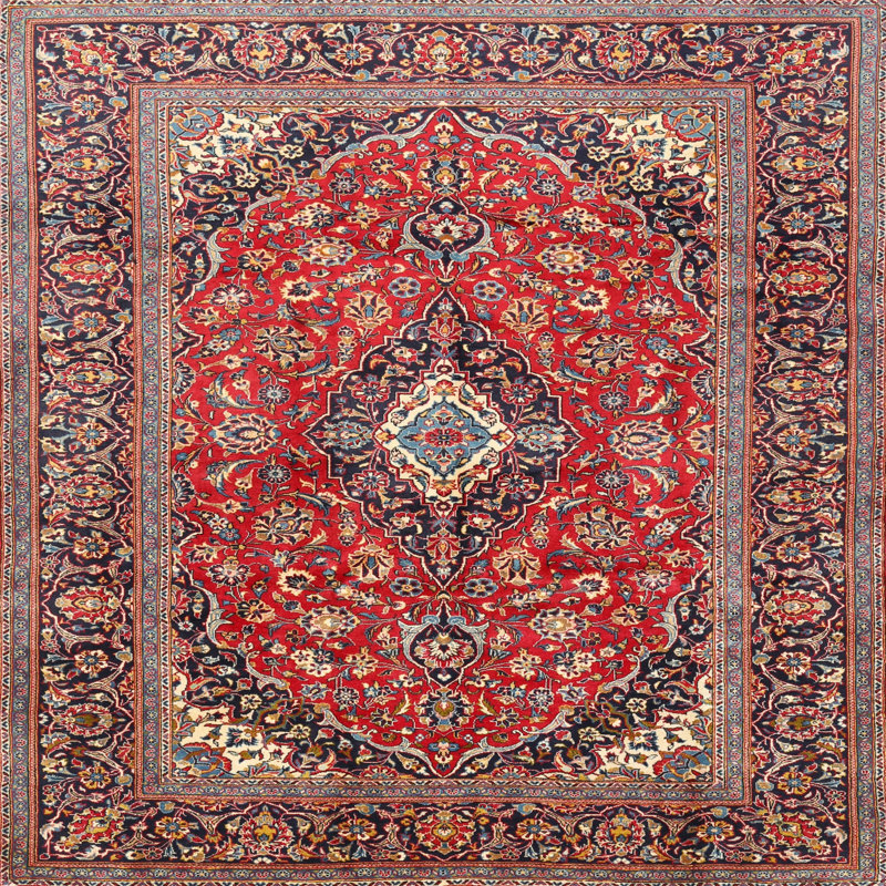 Suleman Oriental Indoor Rug, Square 8'