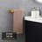 Premium Stainless Steel Bathroom Accessory Set With Gold Finish - Wall Mount Toilet Paper Holder And Towel Ring