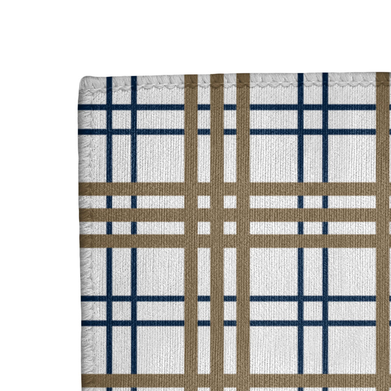 Plaid Indoor Rug, Runner 2'6" x 8'