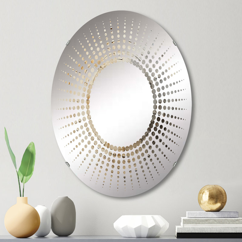 Bethzabeth Oval Mirror, 20" W x 30" H