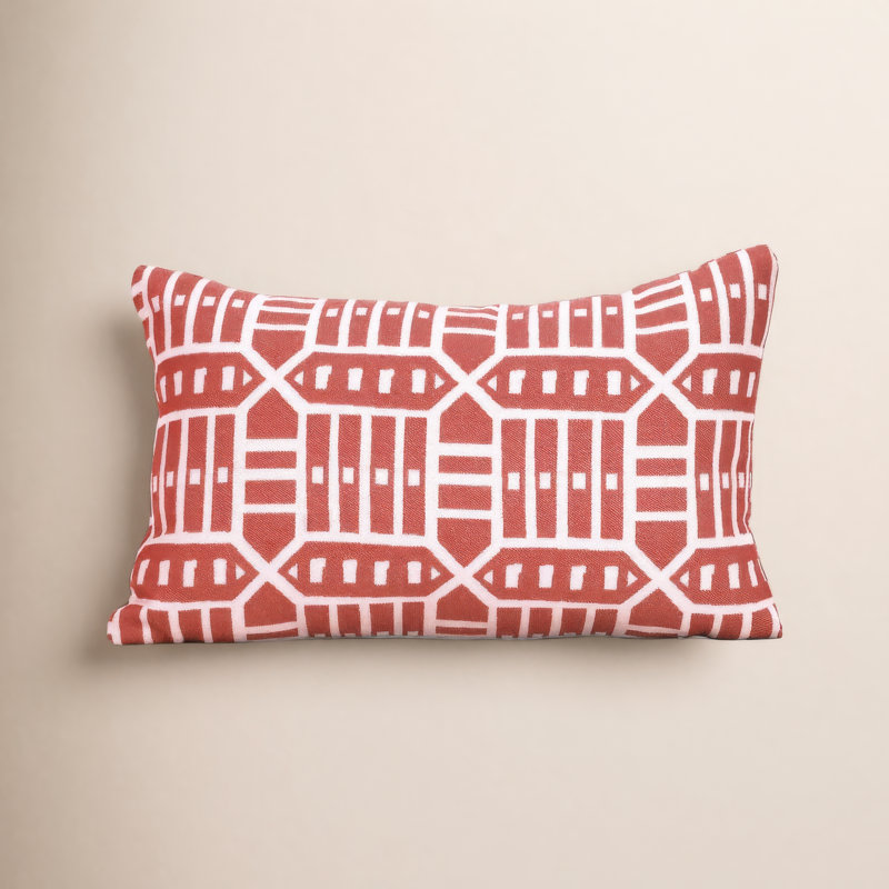 Coussin lombaire intérieur / extérieur Pacifica, Rouge