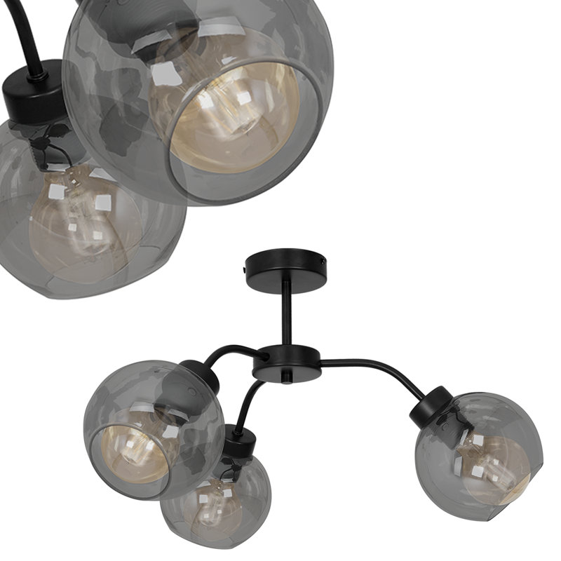 Neff Semi Flush Mount, Smoked