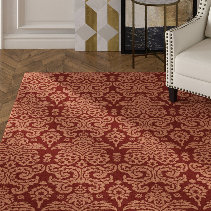 Batley Ikat Indoor Rug, Rectangle 6' x 9'