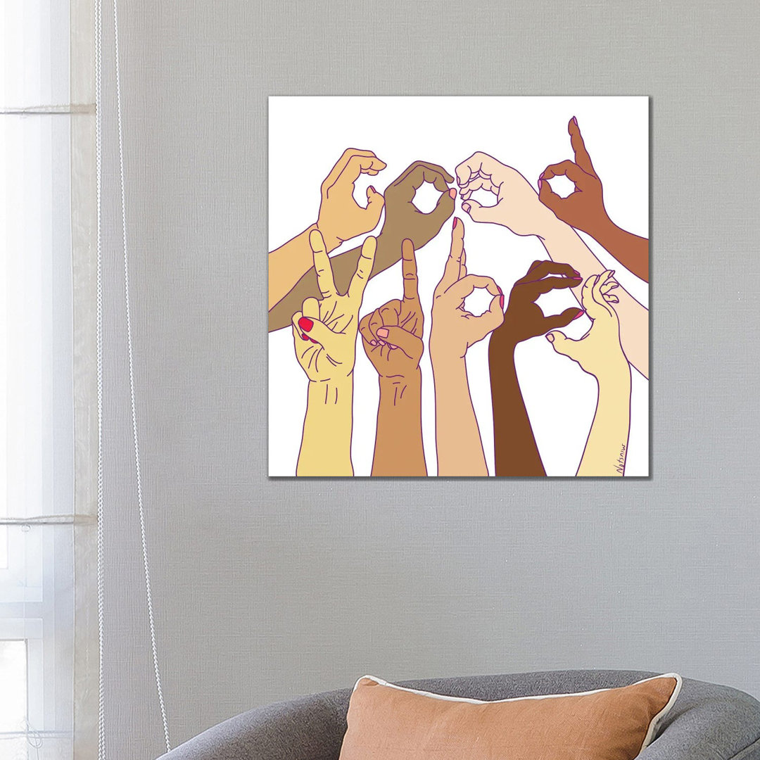 Good Vibes - Wrapped Canvas Print
