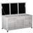 Outsunny 75 Gallon Wooden Deck Box