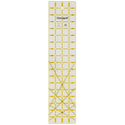 Omnigrid 4" x 8" Rectangle Quilting & Sewing Ruler