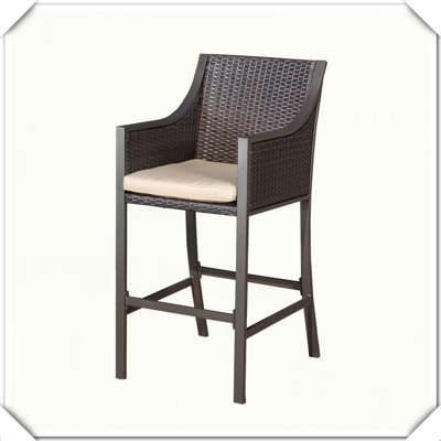 Set Of 1 Bar Stool Sturdy Durable Stylish Practical Versatile Functional Compact