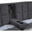 Grand lit plateforme gris Oliver-129893268