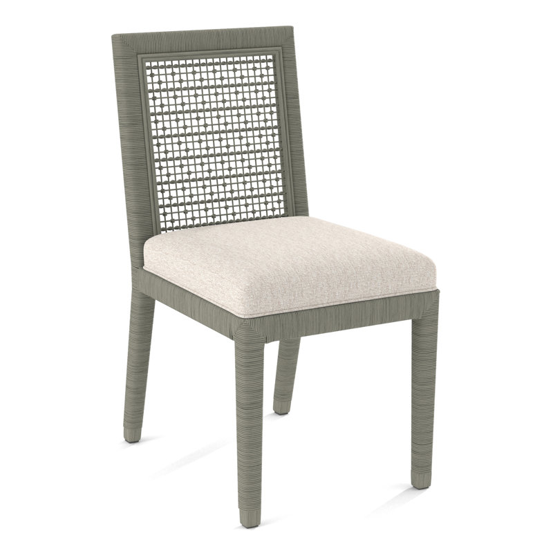 Chaise d'appoint Glinda, Pierre grise, Performance Crypton des neiges; 0884-91