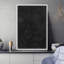 Impression sur toile, motif géométrique noir, vague abstraite, minimaliste, mid-century-97558766-97558770-119460977