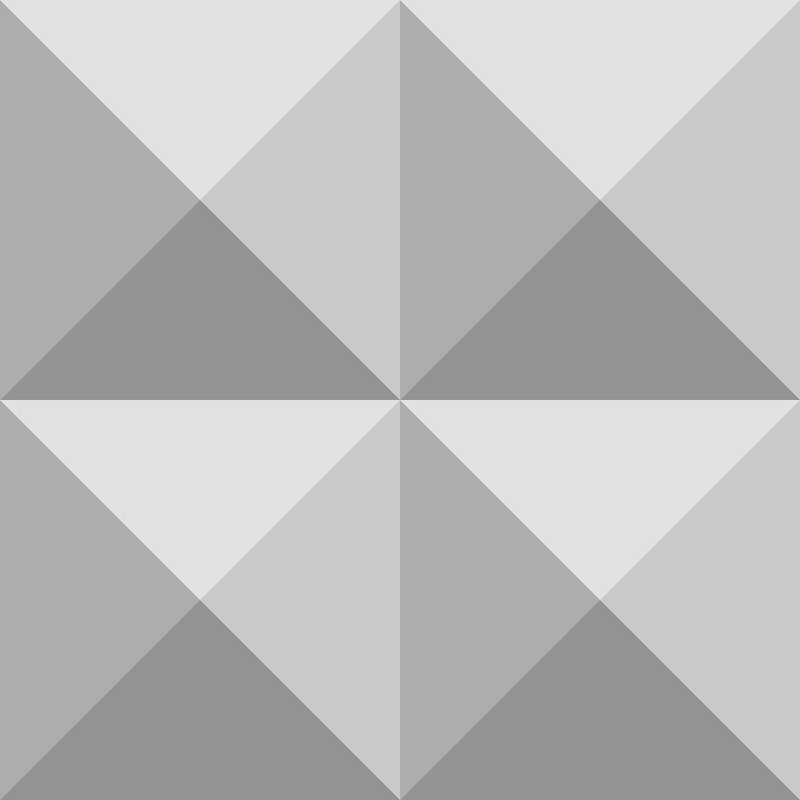 Yuki Osada Geometric Wallpaper Double Roll, Gray