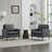 Upholstered Armchair-1287460998