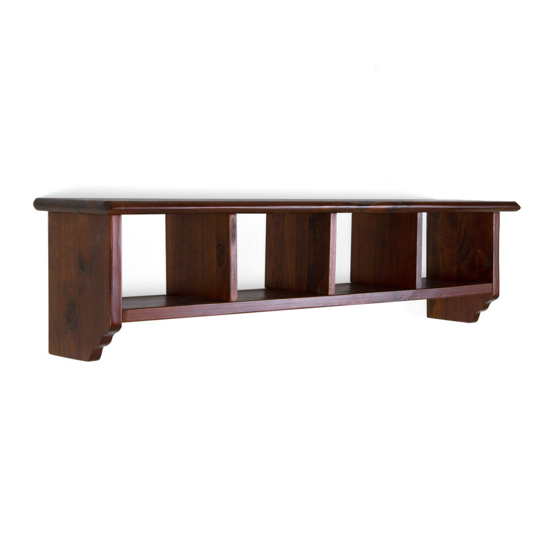 Phillis Floating Shelf, Brown
