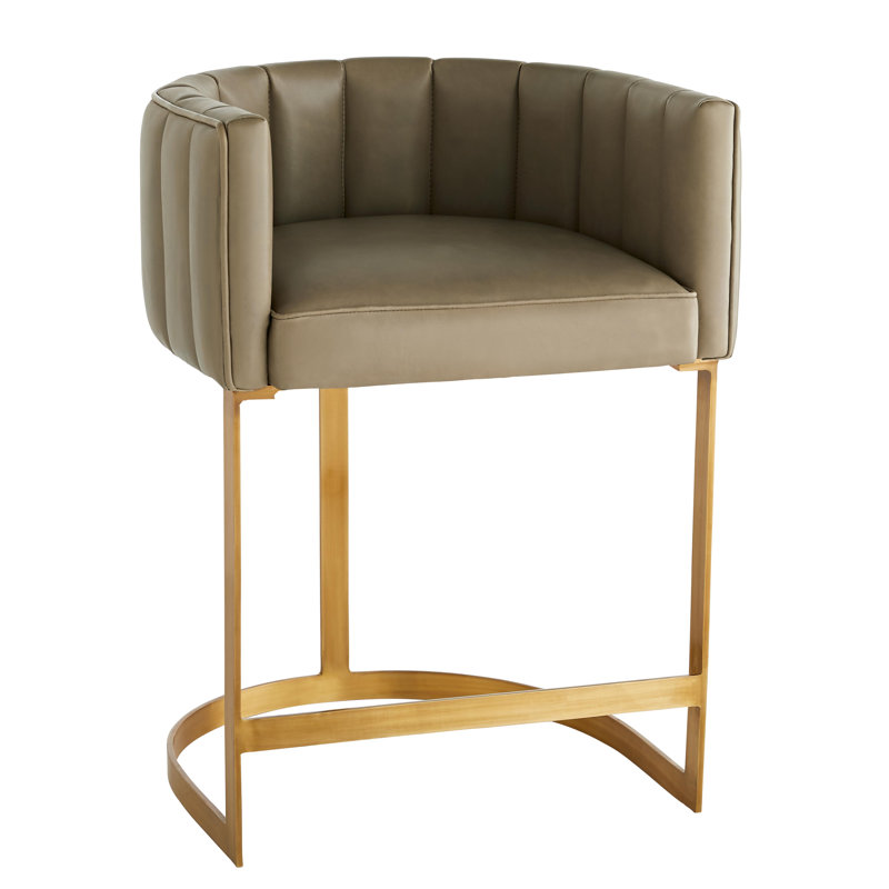 Tatum Short, Counter & Bar Stool, Counter Stool (24" Seat Height), Morel