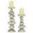 14.15'' H Aluminum Tabletop Candlestick