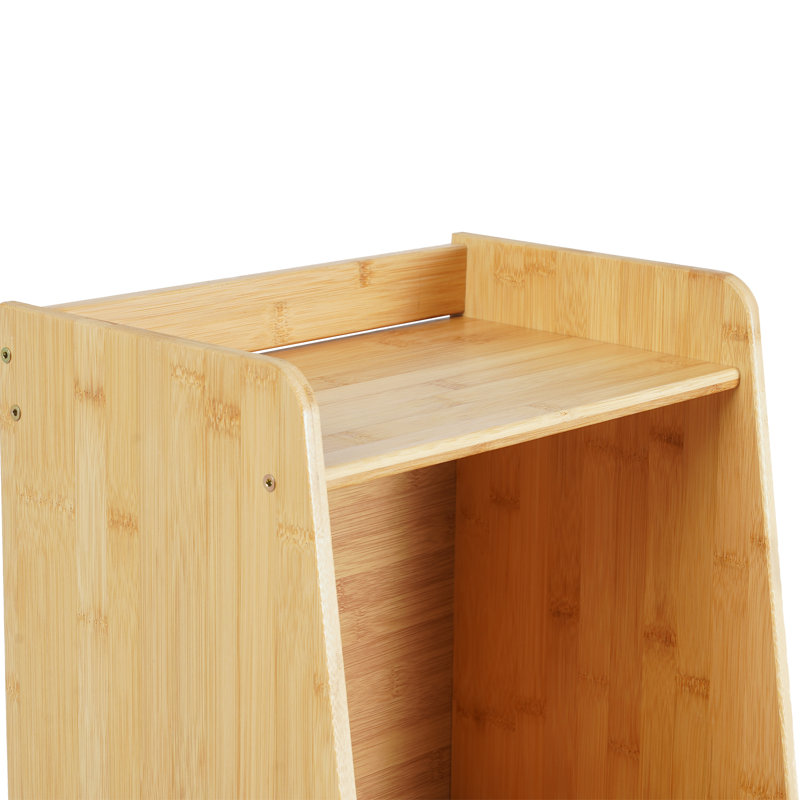 37.4'' Multipurpose Desktop Bookshelf Organizer Rack, White