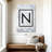 Marble N Monogram-1262138973