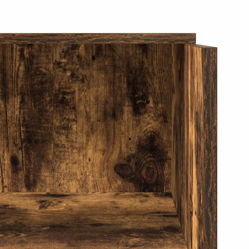 Stefhon Standing Desk, Smoked Oak