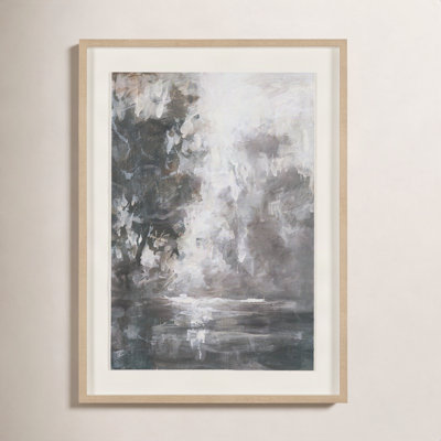 Forest Whispers I Hand-Embellished Painting