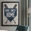 Toile encadrée de qualité supérieure Home Sweet Home Base - prête à être accrochée-2124472751-2124472737