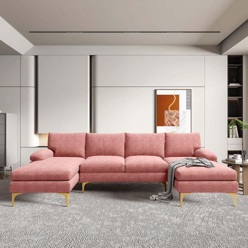 COOLMORE Accent sofa /Living room sofa sectional  sofa, Black Polyester